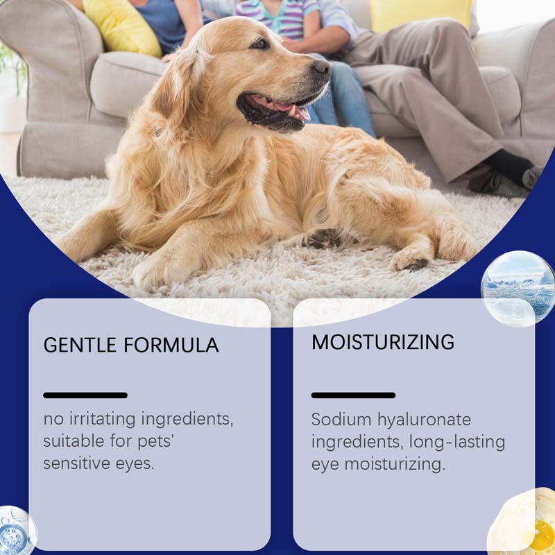 🐾 Konec solznih madežev in rdečih oči pri vašem ljubljenčku! ✨