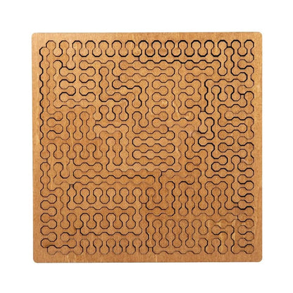 ✨ Lesena sestavljanka Hilbert Curve – izzivljujoča, kvalitetna in edinstvena za zabavo z smislom! ✨