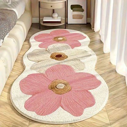 🌼 Mehka Preproga Z Cvetličnim Vzorcem – Udobje In Varnost Za Vaš Dom! 🧶