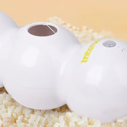 【😺 Učinkovito odpravlja dolgčas in stres pri vaši mački ter tako zabava vašega ljubljenčka.】Interaktivna električna mačja igrača gosenica