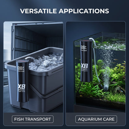 🐠 Prenosna kisikova črpalka za ribe – ohranite jih žive! ✨