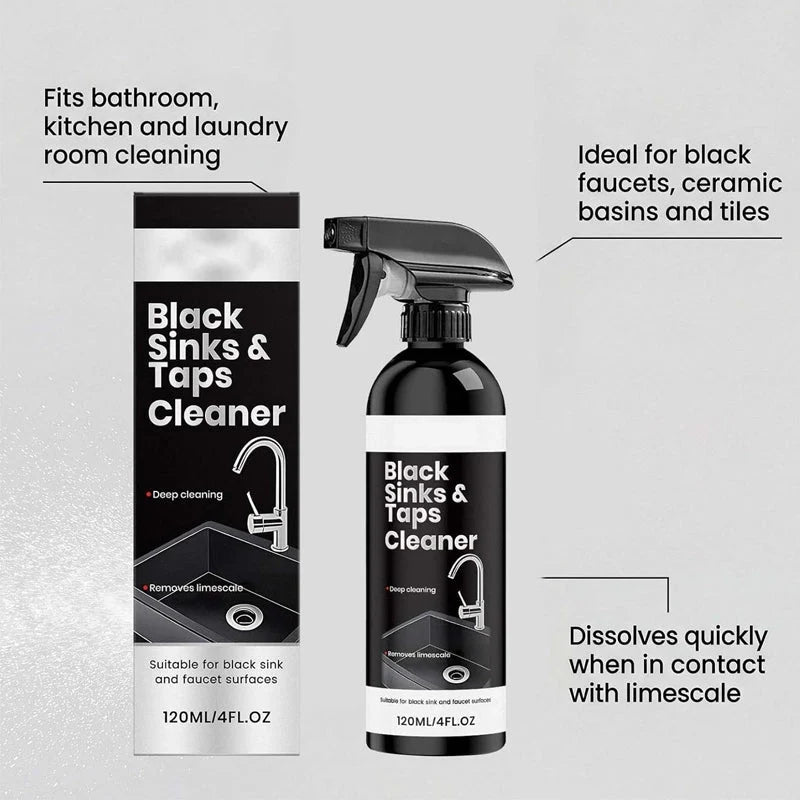 🚿 Spray za odstranjevanje vodnega kamna – za črne umivalnike!