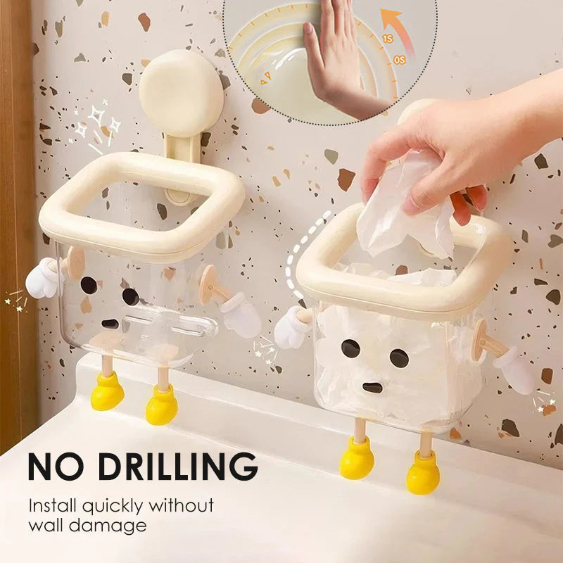 【🎁Več ko kupite, več popustov dobite】Škatla za shranjevanje v kopalnici s priseskom