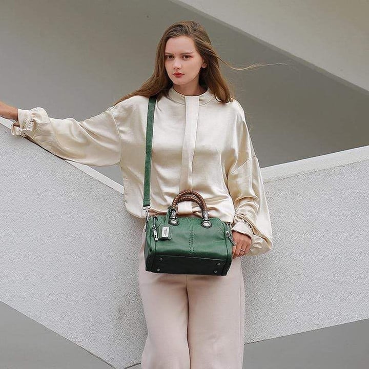 🎒Ženska usnjena torba velike prostornine