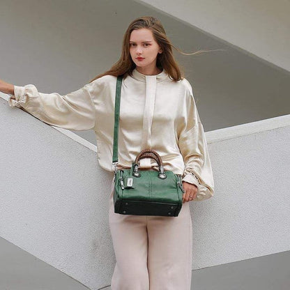 🎒Ženska usnjena torba velike prostornine