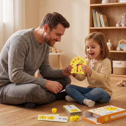 🕰️ Učna ura za otroke – učenje časa skozi igro! ✨