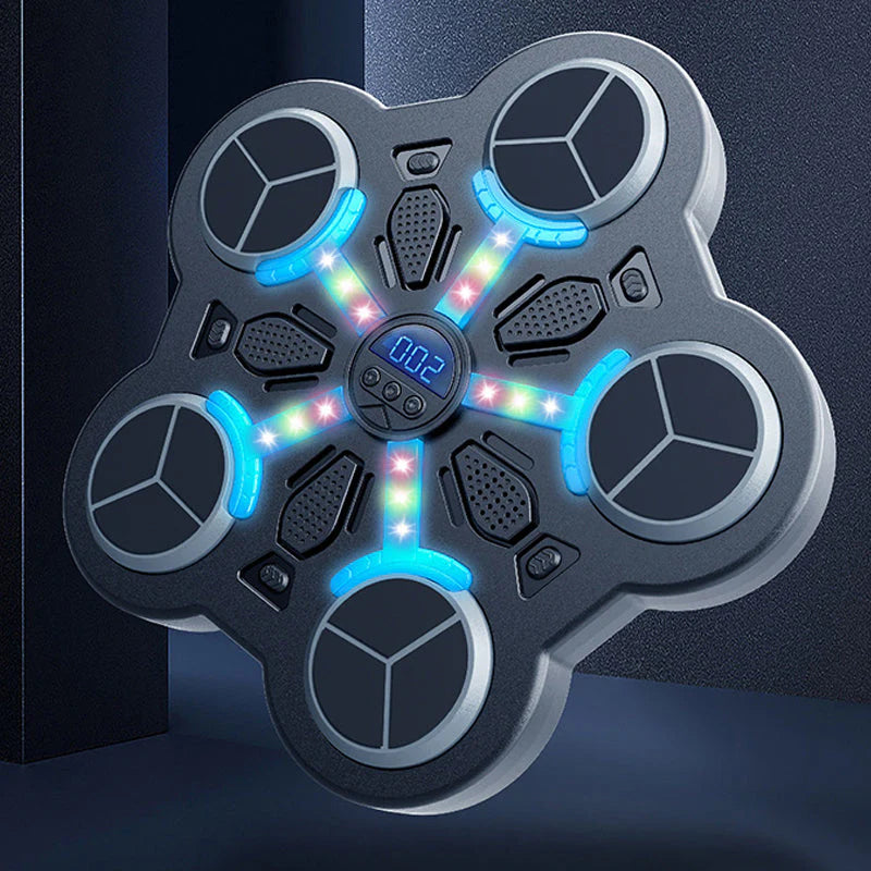 🥊 Bluetooth Glasbeni Boksarski Stroj – Ritmična Osvetlitev + 3 Hitrosti + Varno Vadbo! ✨