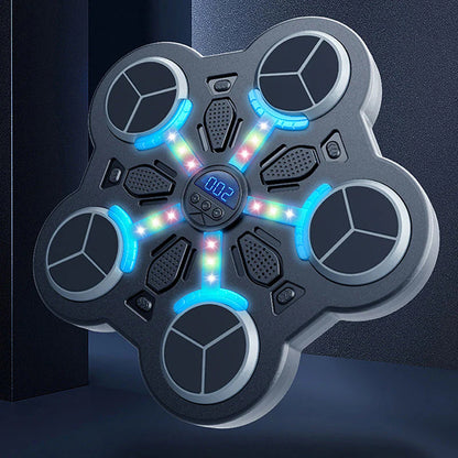 🥊 Bluetooth Glasbeni Boksarski Stroj – Ritmična Osvetlitev + 3 Hitrosti + Varno Vadbo! ✨