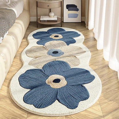 🌼 Mehka Preproga Z Cvetličnim Vzorcem – Udobje In Varnost Za Vaš Dom! 🧶