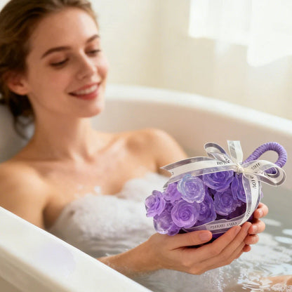 🧼Ročno izdelano kristalno milo vrtnica – darilo za sebe ali najljubše!