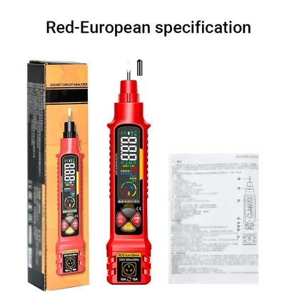 ⚡ Večfunkcijsko pametno merilo moči v obliki pisala 🛡️👨‍🔧 Izogibajte se nevarnosti električnega udara! ⚠️
