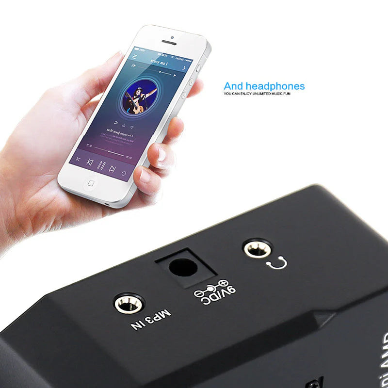 【🎶 Pripravljeno za uporabo kadarkoli in kjerkoli, takoj iz škatle!】Komplet mini prenosnega ojačevalnika za električno kitaro