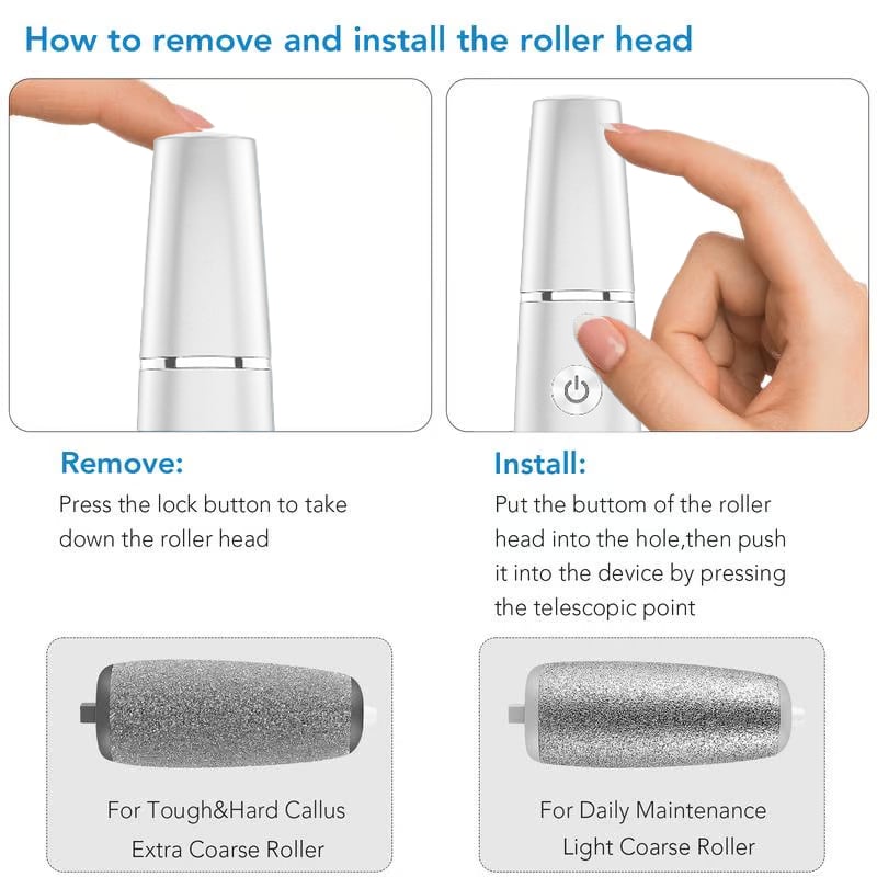 【🔥Vroča razprodaja 49%】Električni odstranjevalec otiščancev na nogah