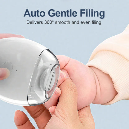 💅 Univerzalni brusilnik za nohtov: 3 hitrosti + LED svetloba – varno za celo družino!