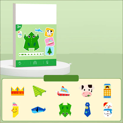 🎨 ORIGAMIJEVA KNJIGA ZA OTROKE - Origami knjiga s 30 projekti – Zabava + razvoj za otroke brez zaslonov!