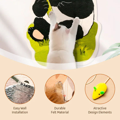 🌟 Stenski Praskalnik za Mačke – Enostaven, Trajnosten in Zabaven! 🐾