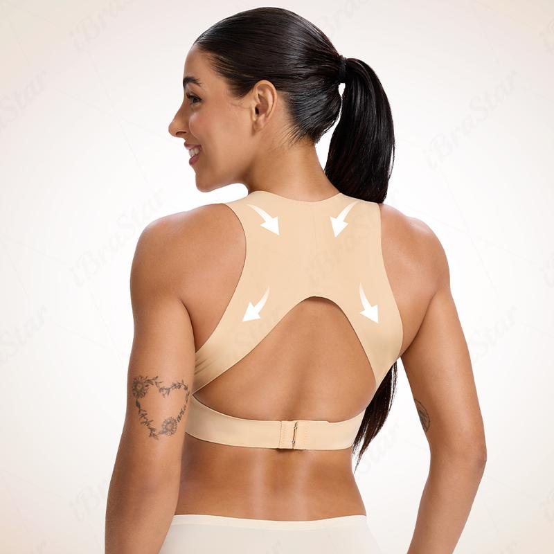 【⏳1+1 brezplačno】☁️💖 Športni modrček brez žice – 🌸 Mehak, ne pritiska, diha, ne duši – Plačilo ob dostavi ✅