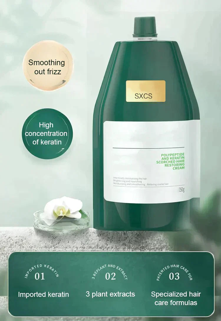 🔥Kupite 1 dobite 1 gratis🔥Polipeptidna keratinska vlažilna krema za glajenje in obnovo las