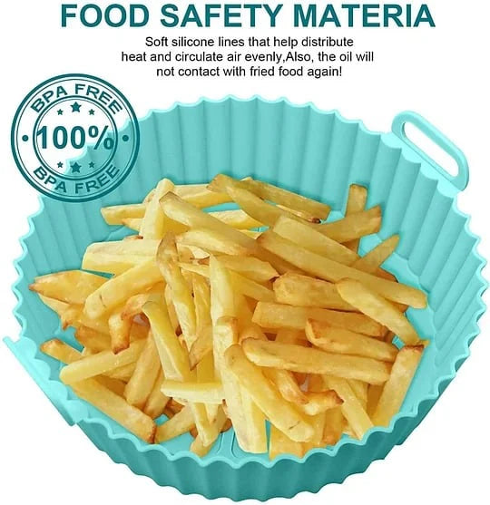 🌟 Silikonski pekač za cvrtnik – varen, nelepljiv in enostaven za zdravno kuhanje! 🍳