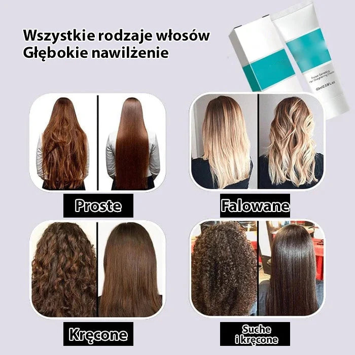 ✨Krema za ravnanje las s keratinom