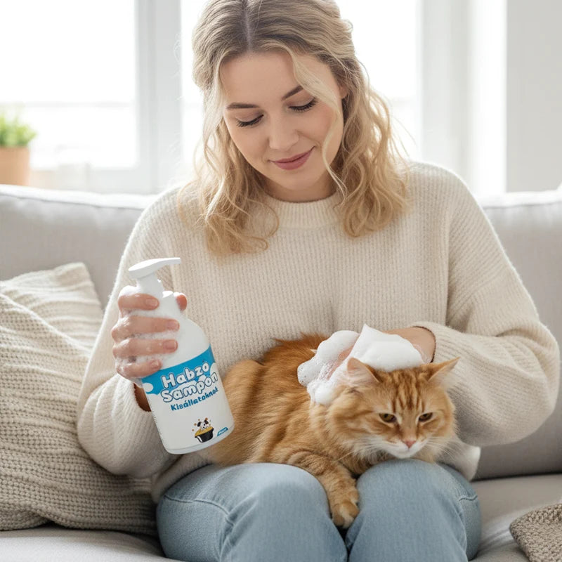 🐱 Jemná dezodorizačná pena na rastlinnej báze pre domáce zvieratá