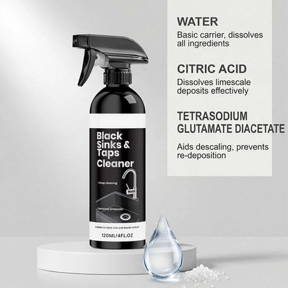 🚿 Spray za odstranjevanje vodnega kamna – za črne umivalnike!