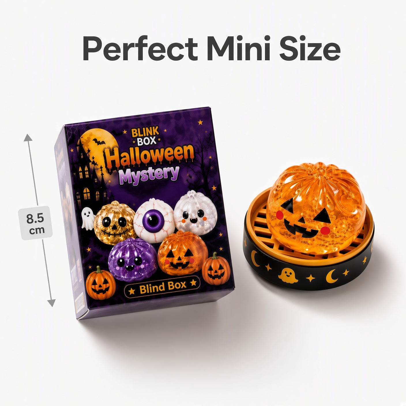 🎃 Halloween igračka za stiskanje z bleščicami! ✨