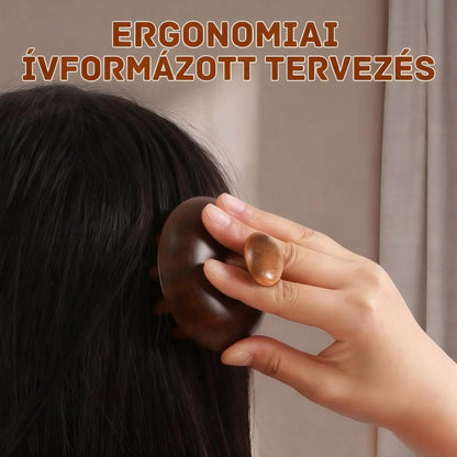 【🎁Več ko kupite, več popustov dobite】Masažni glavnik iz naravnega sandalovine