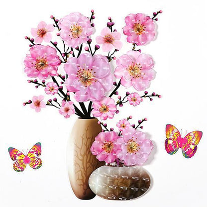 🌼 Cvetlična čarovnija za vaš dom! 🛍️💐KOMPLET 4 CVETNIH NALEPK