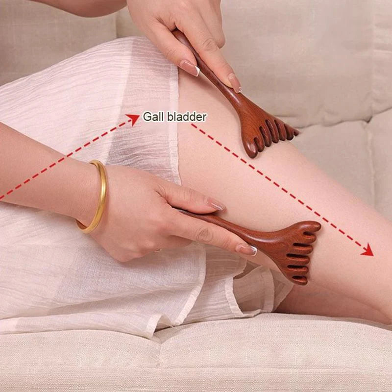 【🎁Več ko kupite, več popustov dobite】Šestrežni energijski masažni glavnik