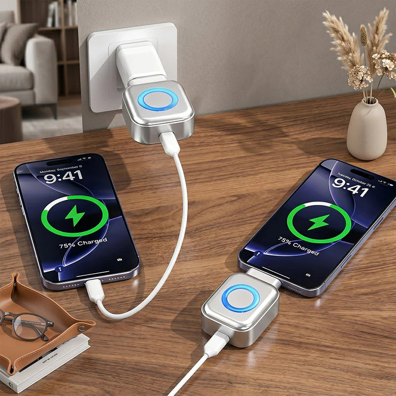 🛡️⚡Gyors töltő adapter automatikus kikapcsolással