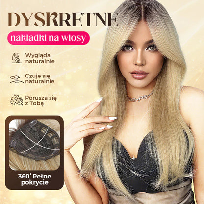 🌟 Vrchná ofina za ženske – resnično izgled, udobno nosenje in rešitev za redne vlasy! 💫