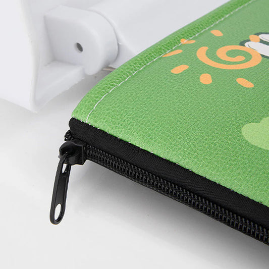 Vodoodporna prevleka za straniščno desko s potiskom in zadrgo