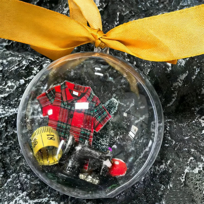 【🎅🏻🎅🏻Najboljše božično darilo🎄🎄】Božični okraski za šivanje - snežne krogle