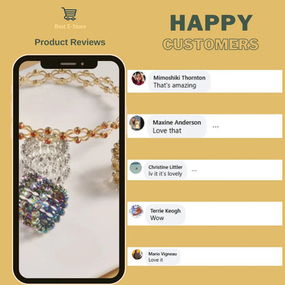 💍 2v1 Zapestnica + Prstan – Blešči CZ Diamanti + Nastavljiv Kroj! ✨