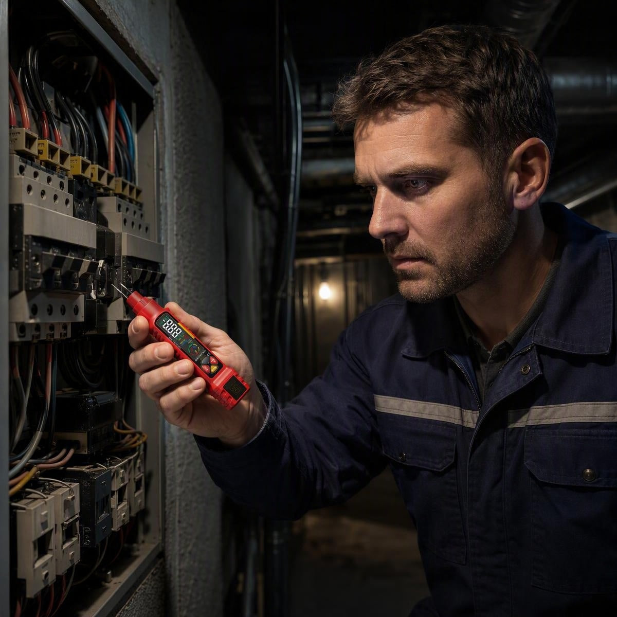 ⚡ Večfunkcijsko pametno merilo moči v obliki pisala 🛡️👨‍🔧 Izogibajte se nevarnosti električnega udara! ⚠️