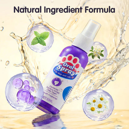 🐶 Sprej za zobe za pse in mačke – svežina + čisti zobje! ✨