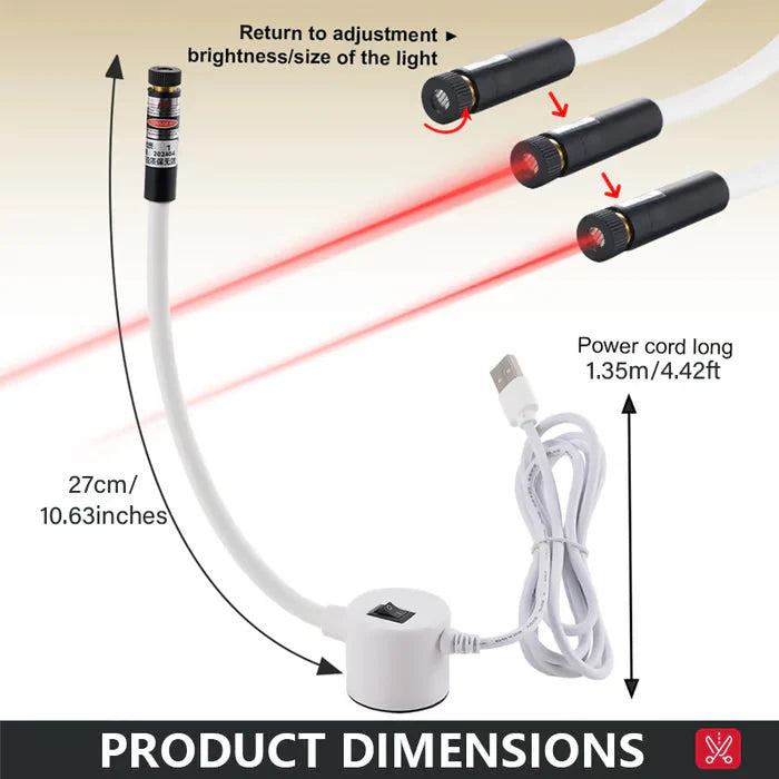 ✂️ Lasersko šivalno orodje – natančnost + prilagodljivost za šivalne stroje! 🧵