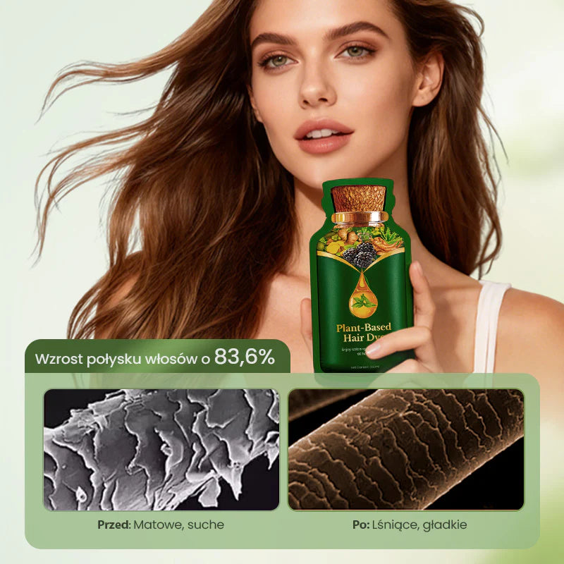 😍Nežna barva za lase na rastlinski osnovi- salonski učinek v domu! ! ✨