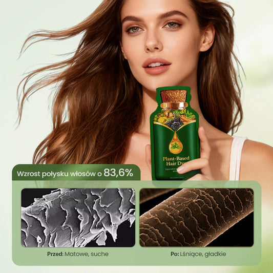 😍Nežna barva za lase na rastlinski osnovi- salonski učinek v domu! ! ✨