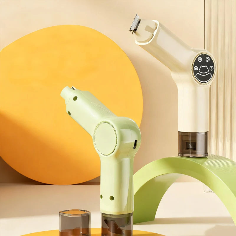 🐱Pet Nail Grinder & Hair Trimmer 2-in-1 –  tiho, varnostno in brezžično, za udobje vašega ljubljenčka! 🐶