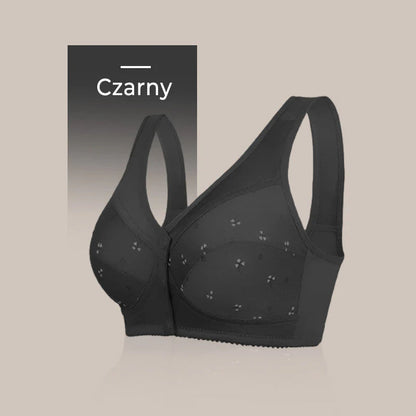 【🎁Drugi kos gratis】Modrček z zapenjanjem spredaj