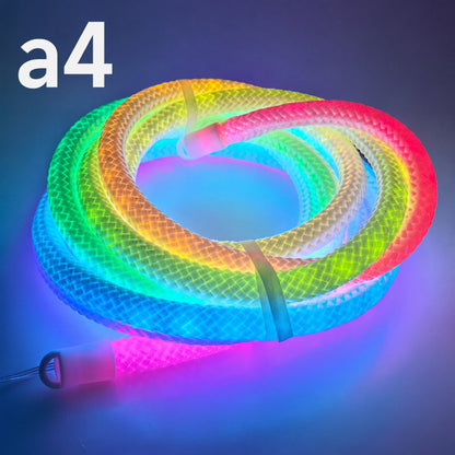 💡 Tkana LED-neonska vrvica “Dragon Scale”! ✨
