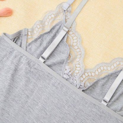 🌙 Seksi ženska spalna srajca s čipko – udobna in privlačna!