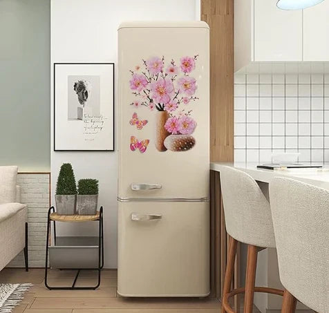 🌼 Cvetlična čarovnija za vaš dom! 🛍️💐KOMPLET 4 CVETNIH NALEPK