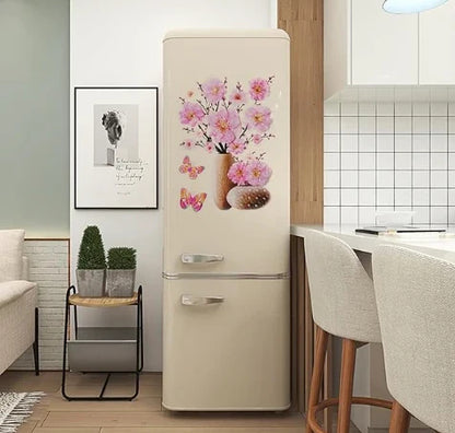 🌼 Cvetlična čarovnija za vaš dom! 🛍️💐KOMPLET 4 CVETNIH NALEPK
