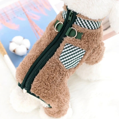 【❄️ Naj bo vaš pes hkrati topel in eleganten! 🐾】Oblačila za hišne ljubljenčke