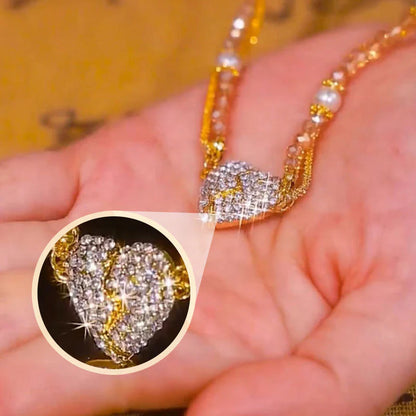 ❤️ Magnetna Ogrlica Srca – Simbol Miłości + Eleganca! 💫