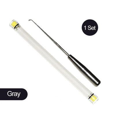 【🔥Drugi kos brezplačen】Odstranjevalec kovinskih ribiških trnkov s prozorno cevjo za shranjevanje