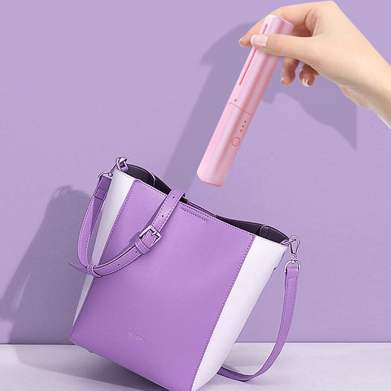 Polnilni mini likalnik za lase🪮